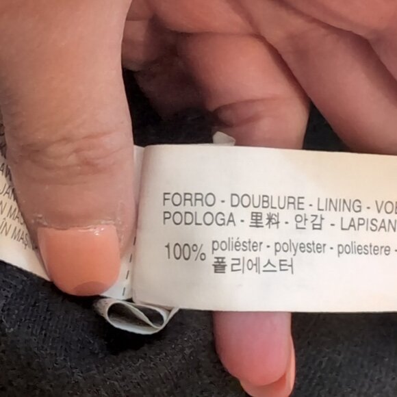 Zara men pleated high waist pants size L - Picture 7 of 10